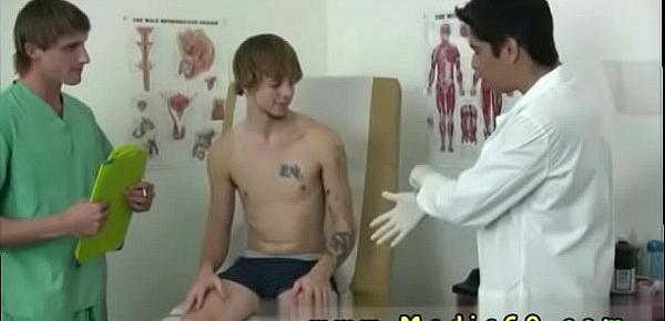  Video of nude boys physical examination and gay doctors examine male